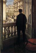Gustave Caillebotte, Young man near ther door